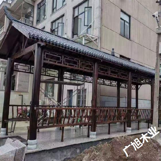客戶反饋古建亭廊制作案例
